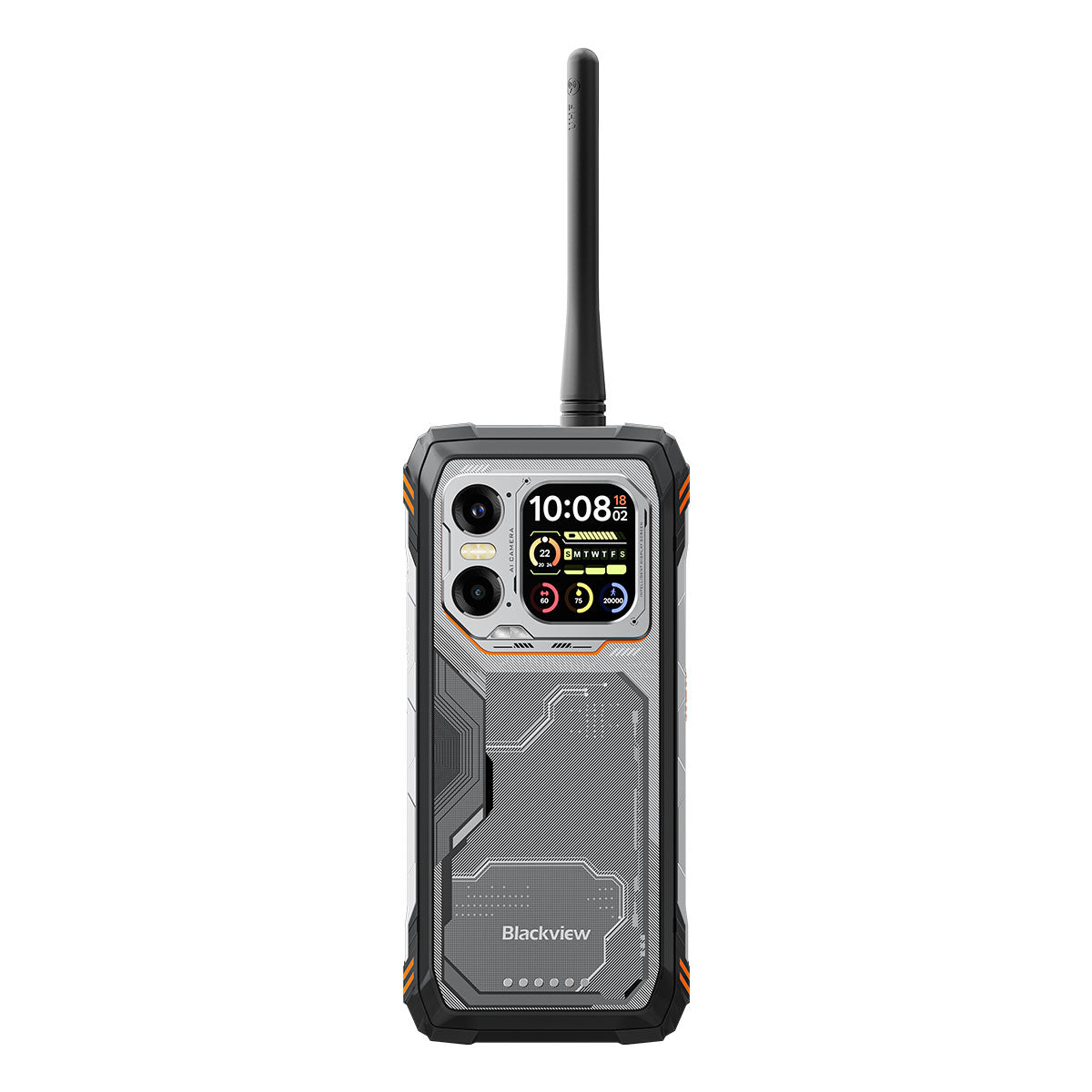 Blackview XPLORE 1 Walkie Talkie - Cellulare walkie-talkie 5G rinforzato con display principale da 6,78" a 120 Hz e secondario da 2,01" e batteria da 20000 mAh
