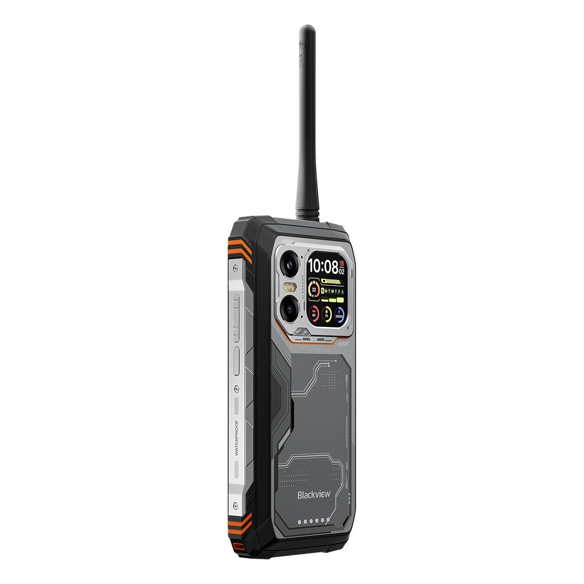 Blackview XPLORE 1 Walkie Talkie - Cellulare walkie-talkie 5G rinforzato con display principale da 6,78" a 120 Hz e secondario da 2,01" e batteria da 20000 mAh