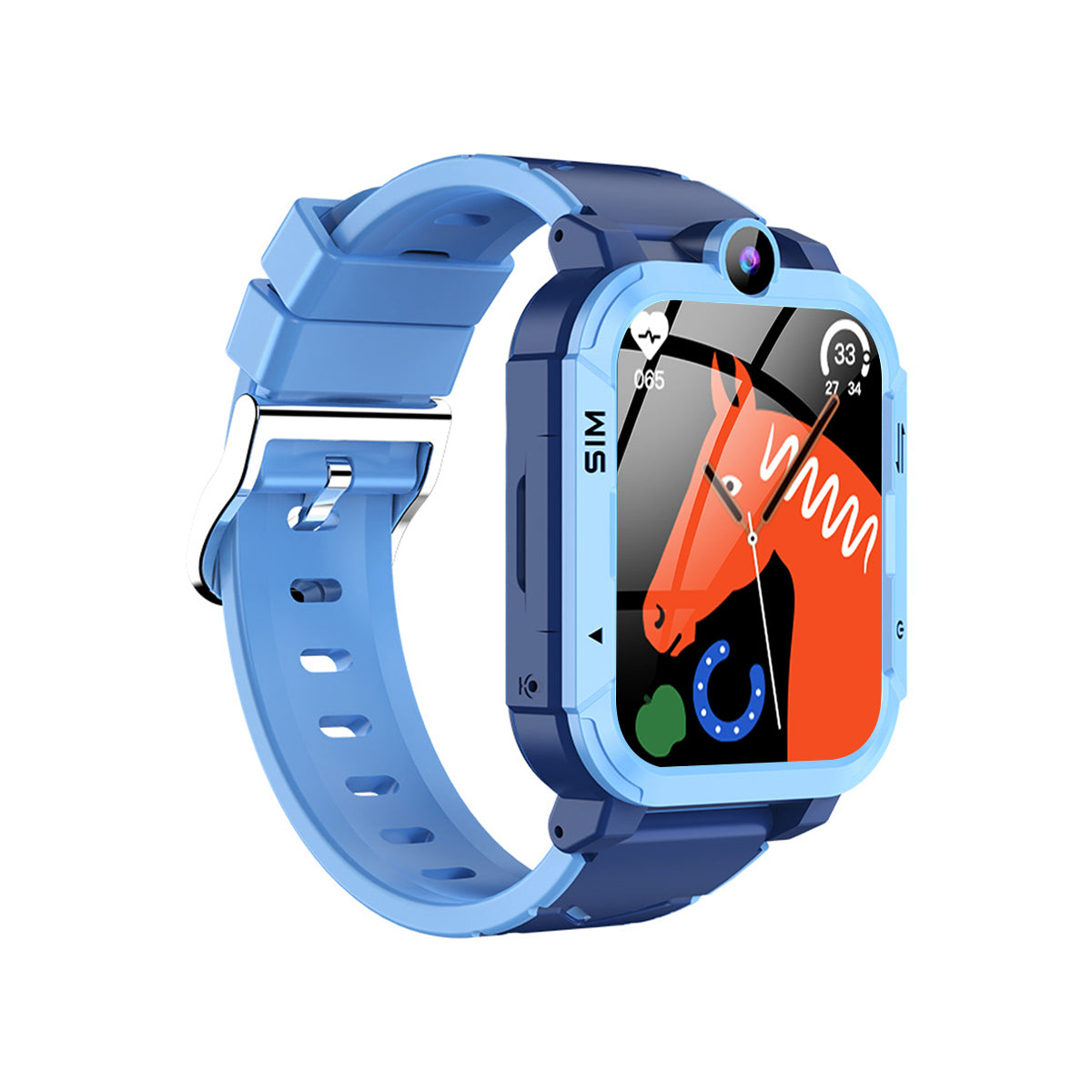 Blackview Z20 - Orologio da polso per bambini con videochiamata 4G, touch screen da 1,83 pollici, impermeabile IP67, GPS Tracker