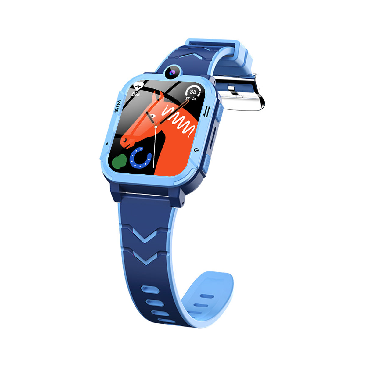 Blackview Z20 - Orologio da polso per bambini con videochiamata 4G, touch screen da 1,83 pollici, impermeabile IP67, GPS Tracker