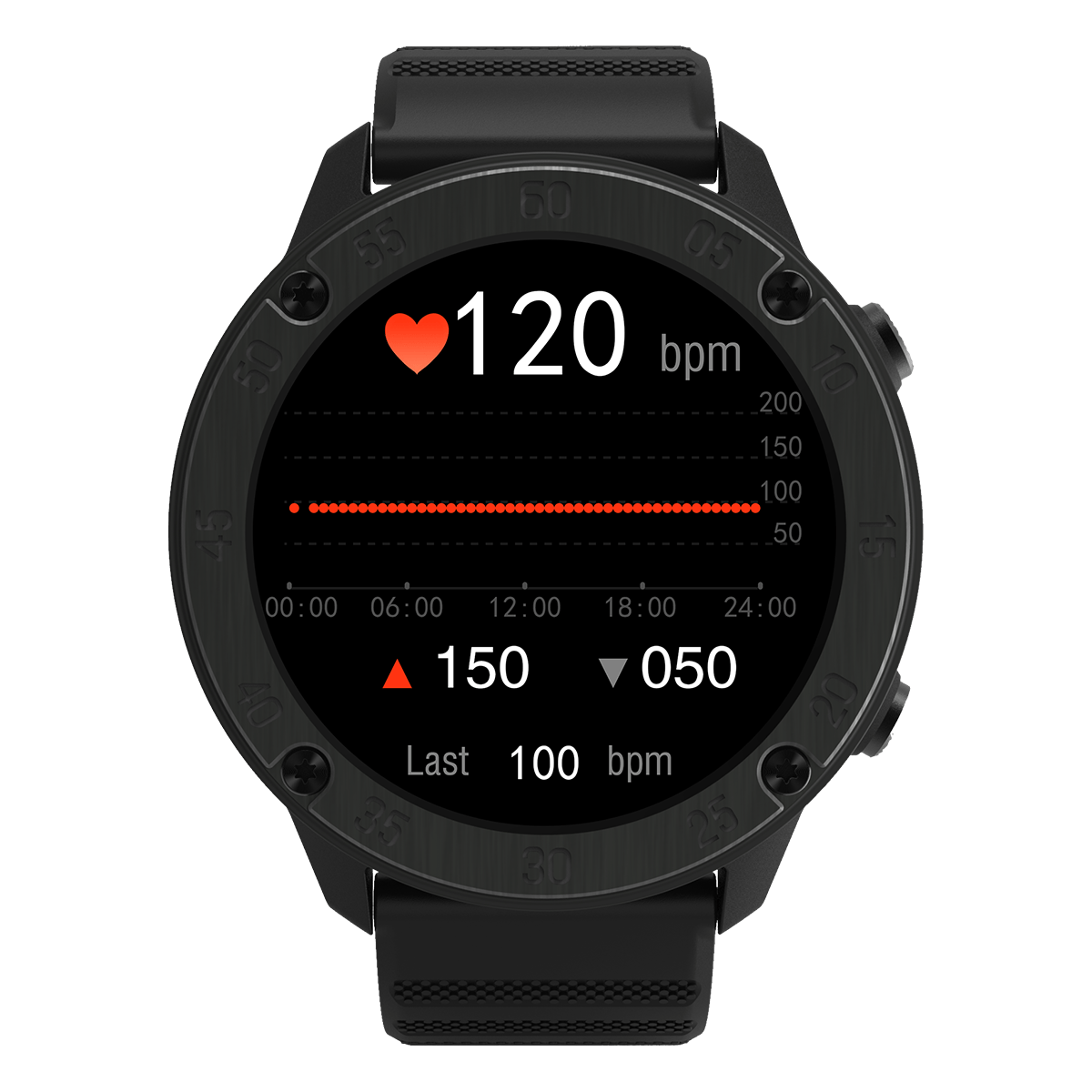 Blackview X5 Smartwatch - Orologio intelligente IP68,Schermo HD da 1,3'',9 modalità sportive