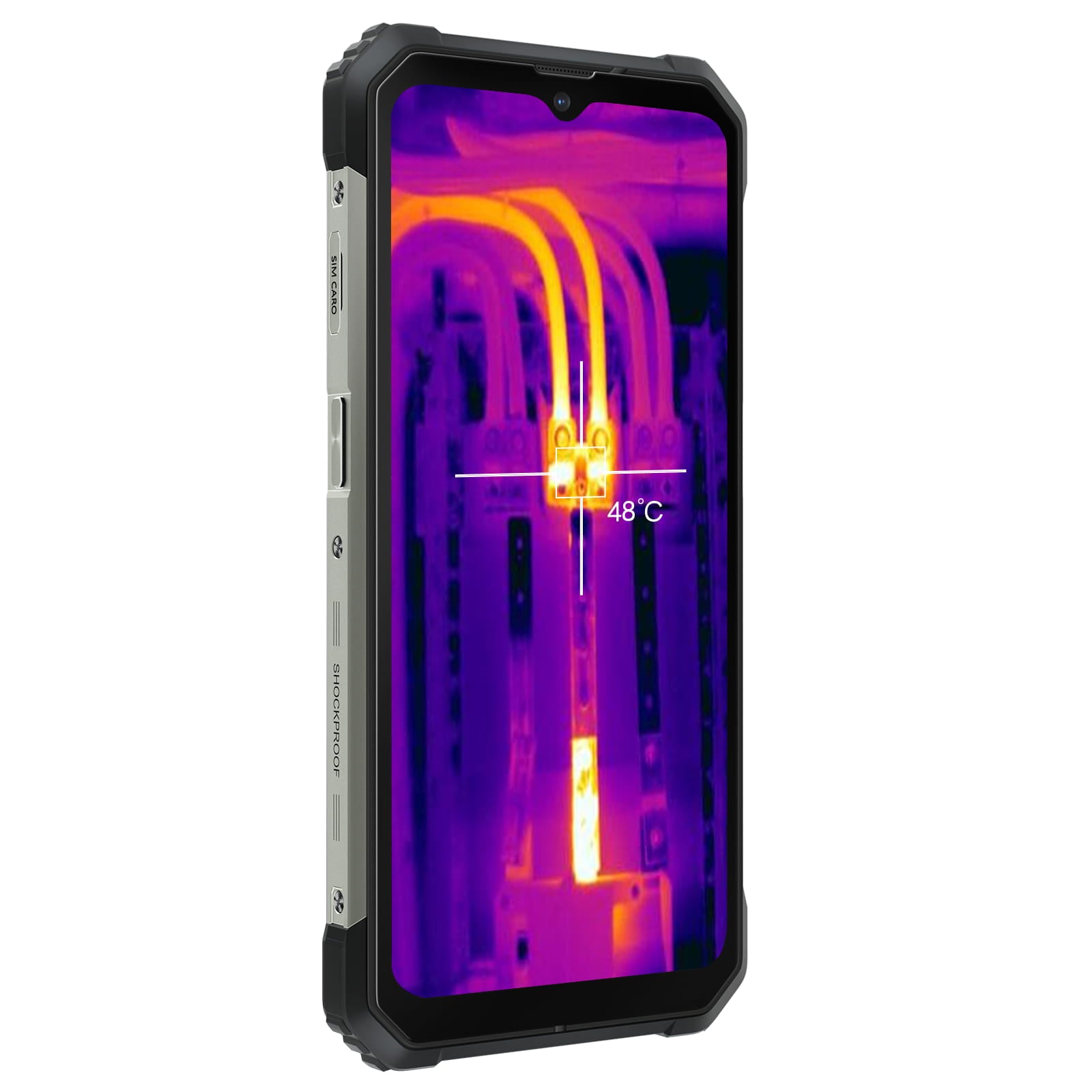 Blackview BL8800 Pro - 5G Termocamera Smartphone Rugged, Termico di FLIR®,5G,8+128 GB,Grande Batteria 8380 mAh