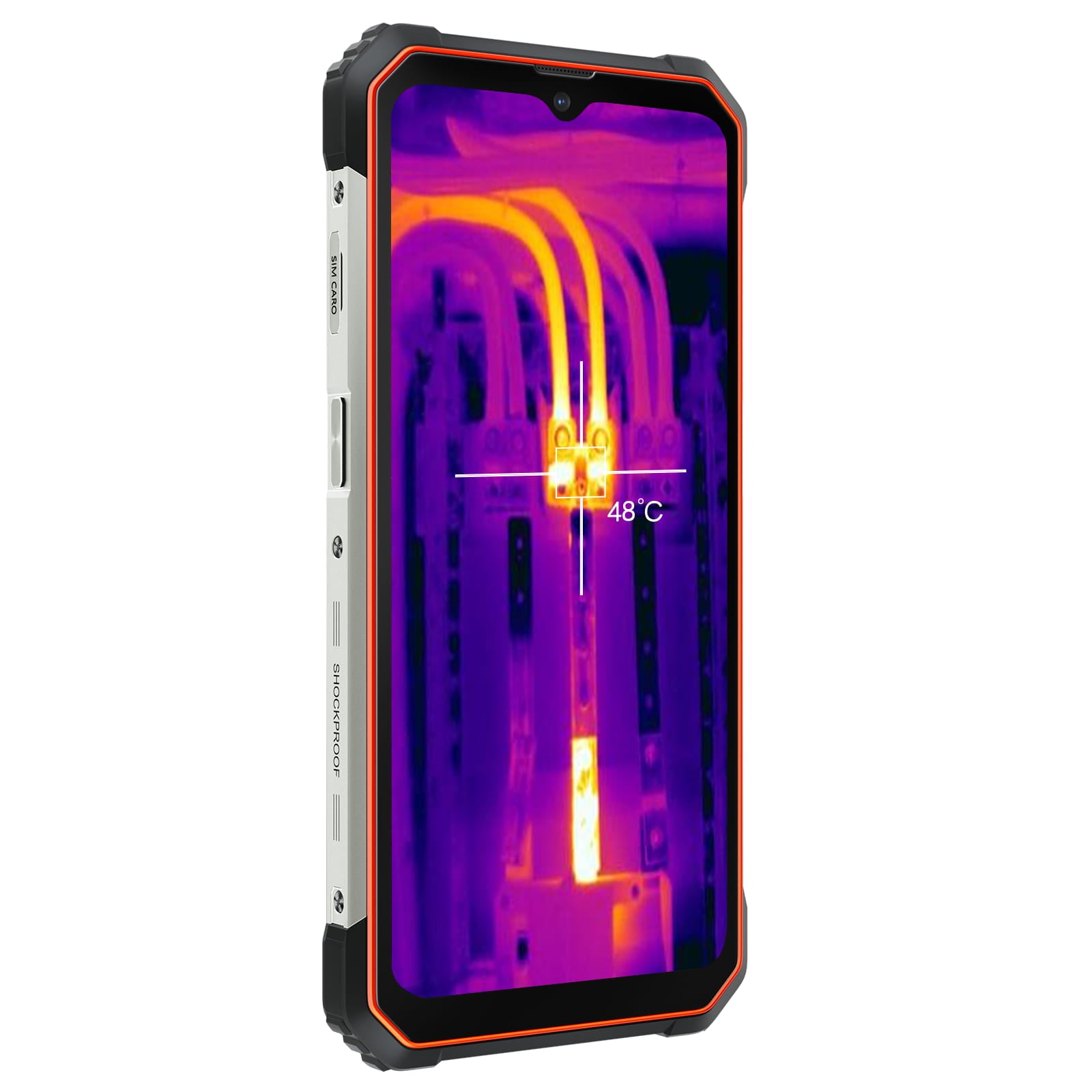 Blackview BL8800 Pro - 5G Termocamera Smartphone Rugged, Termico di FLIR®,5G,8+128 GB,Grande Batteria 8380 mAh