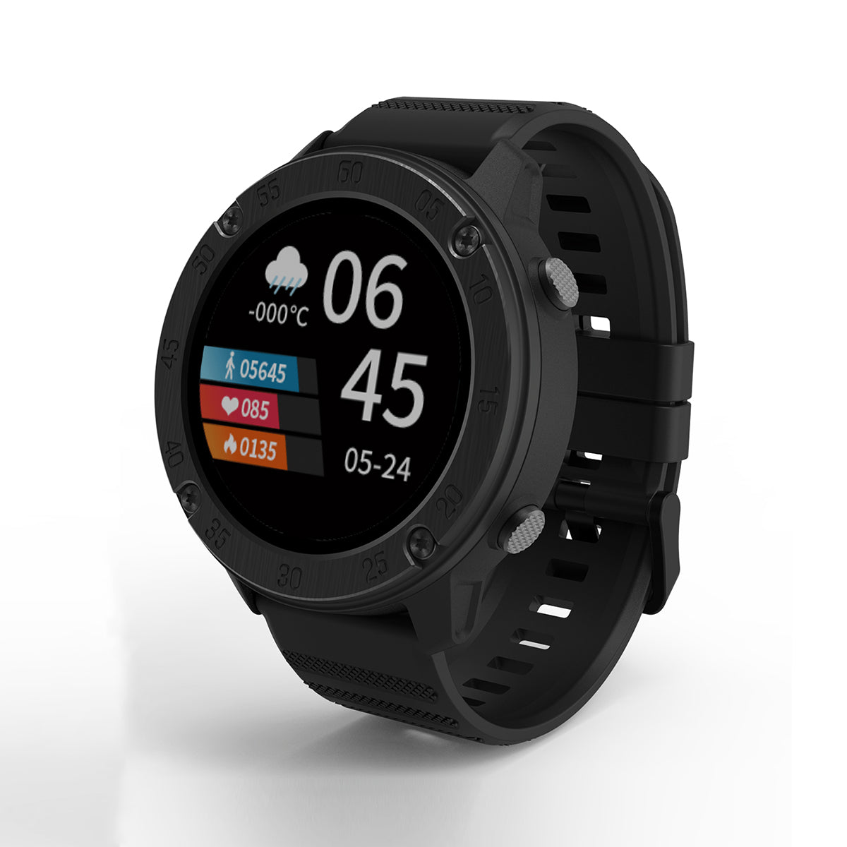 Blackview X5 Smartwatch - Orologio intelligente IP68,Schermo HD da 1,3'',9 modalità sportive