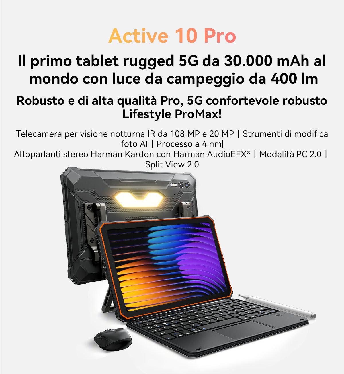 Tablet PC robusto Blackview Active 10 Pro 5G