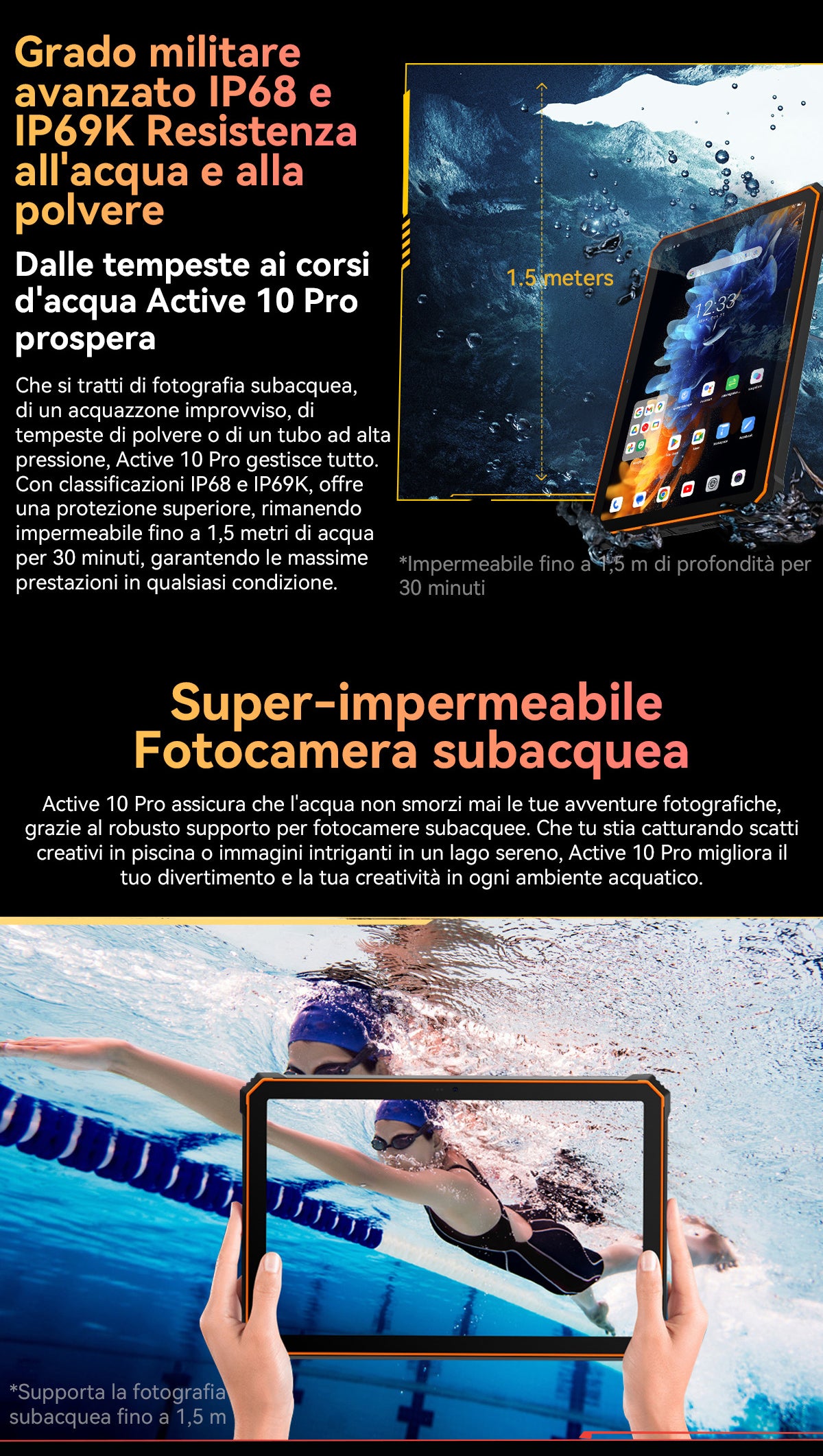Tablet PC robusto Blackview Active 10 Pro 5G