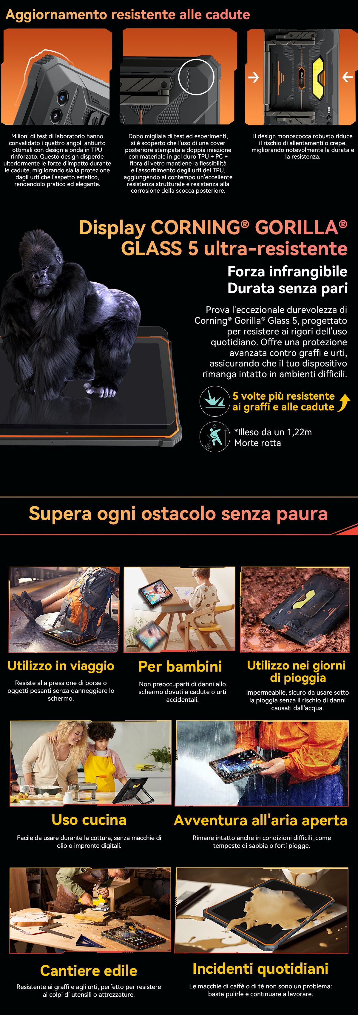 Tablet PC robusto Blackview Active 10 Pro 5G
