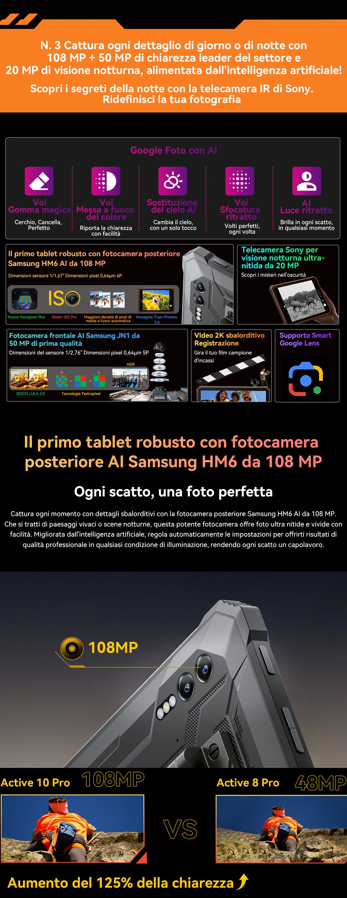 Tablet PC robusto Blackview Active 10 Pro 5G