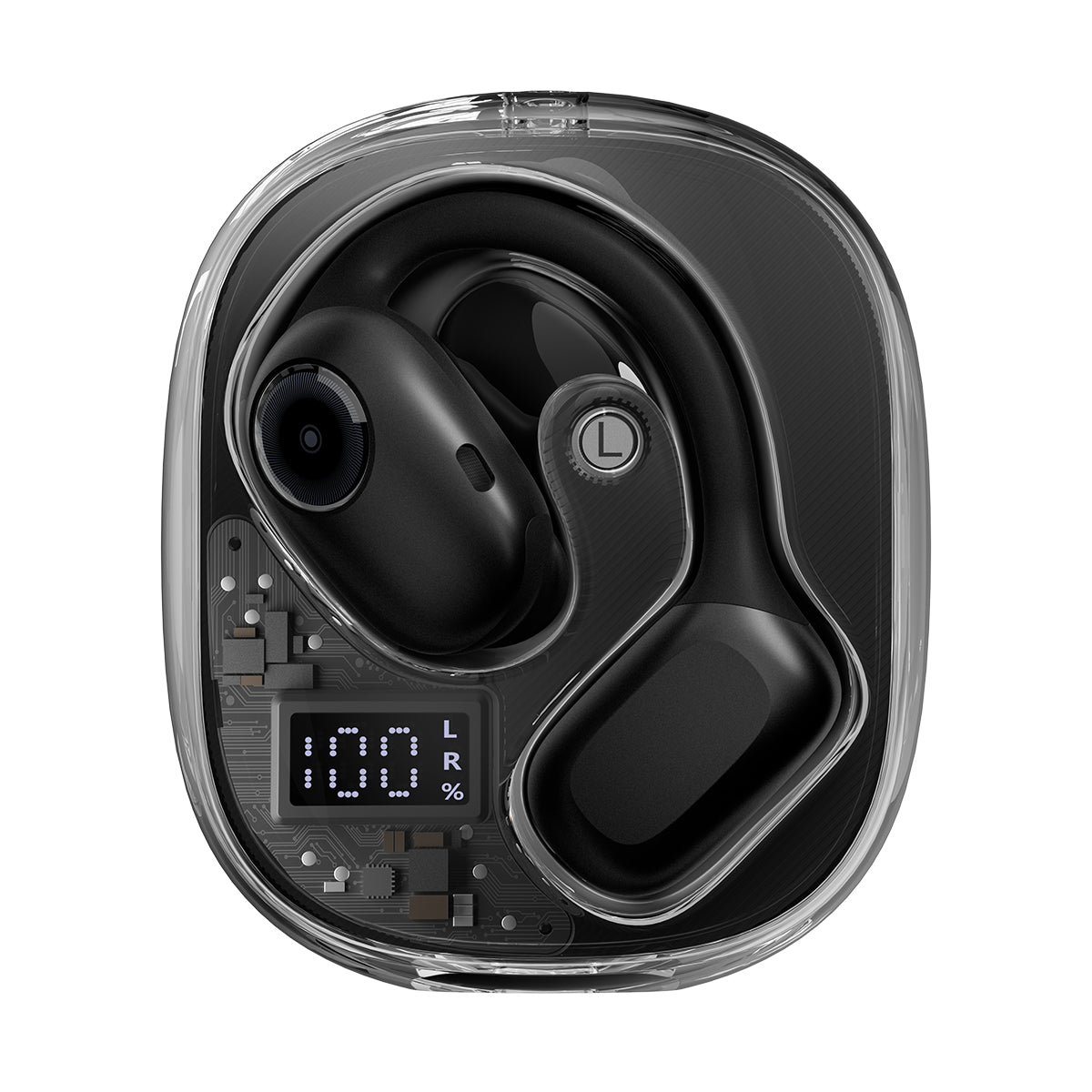 Blackview AirBuds 100 - Auricolari TWS open-ear Bluetooth 5.3 impermeabili IP68 con ganci per le orecchie