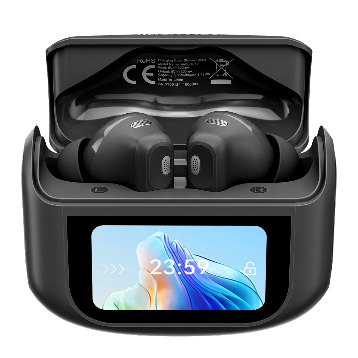 Cuffie Bluetooth 5.4 Drsaec 2025 – 56H, 4 ENC Mic, IP7, LED Display E Suono Hi-Fi Da 13mm