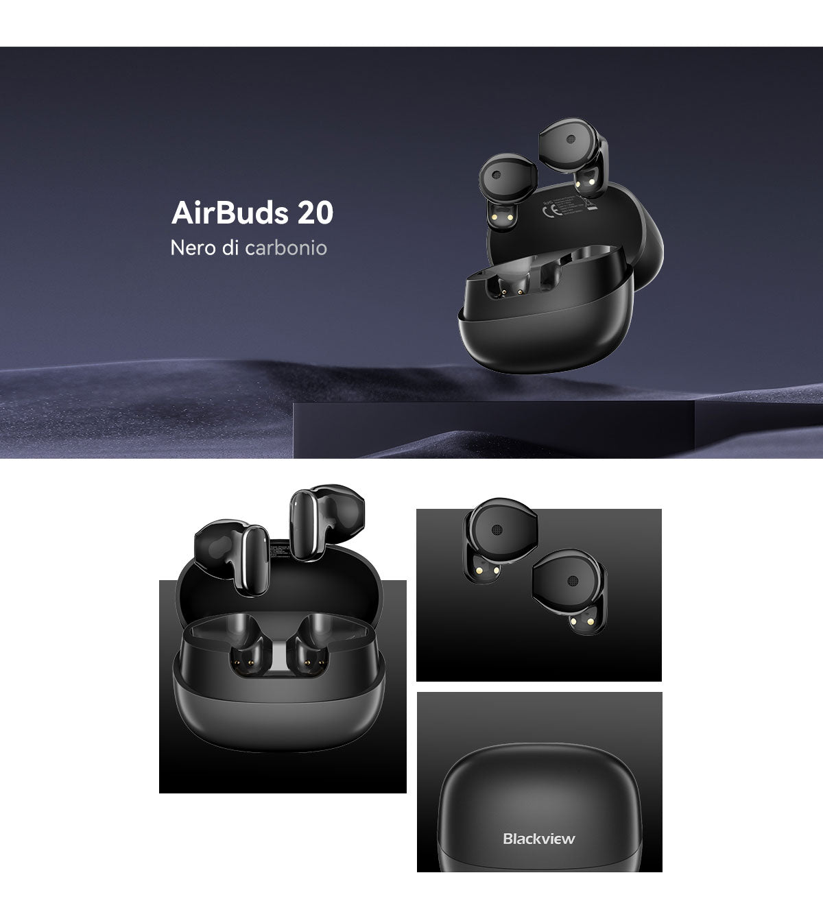 Auricolari TWS semi-in-ear Blackview AirBuds 20
