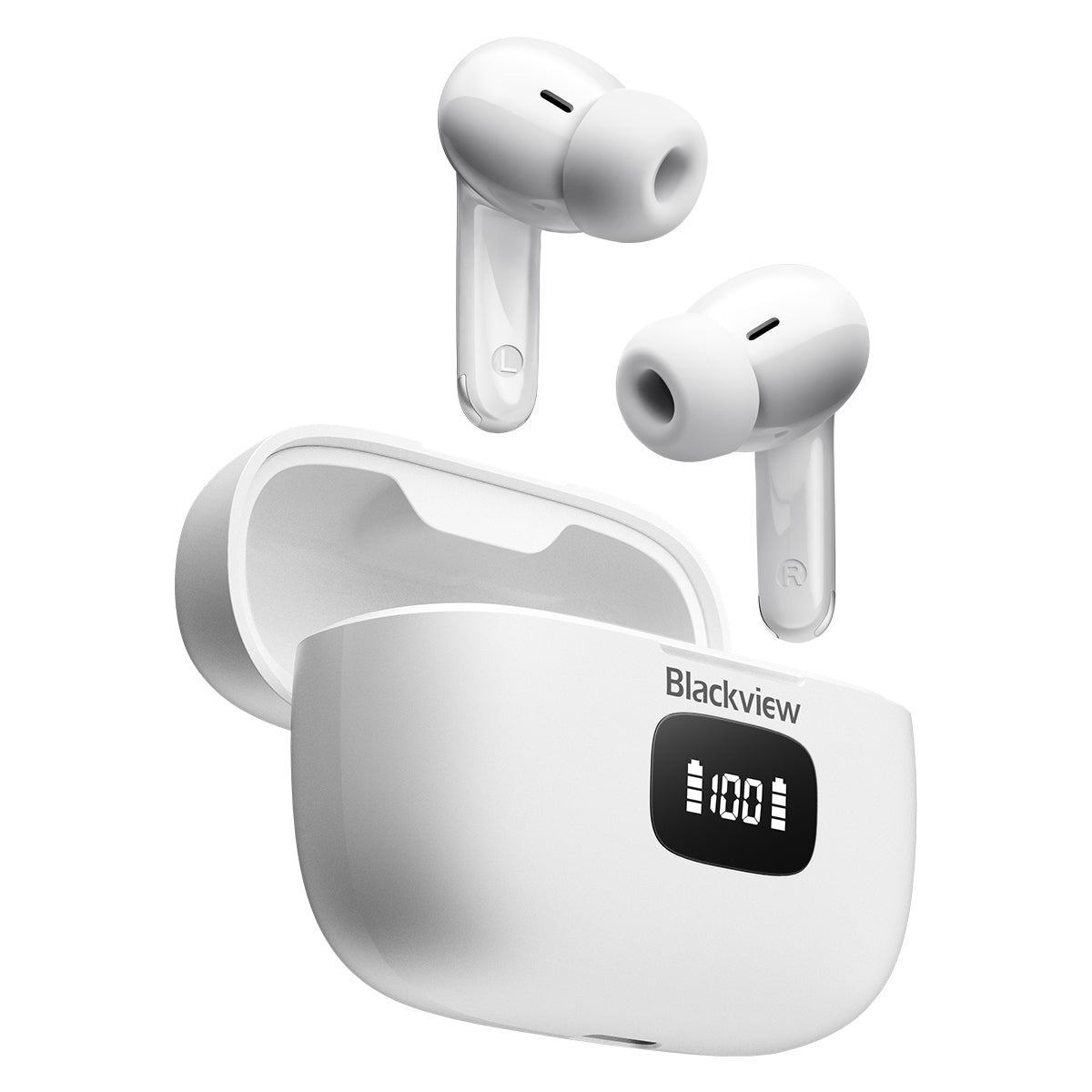 Blackview AirBuds 8 - Auricolari Bluetooth 5.3 TWS impermeabili a prova di sudore e antipolvere IPX7