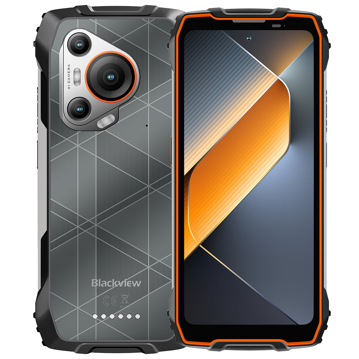 Blackview BL7000 - Smartphone robusto da 6,78 pollici, 8+256 GB, MediaTek Dimensity 6300, fotocamera con visione notturna da 50 MP+20 MP, 7500 mAh, 5G, AI