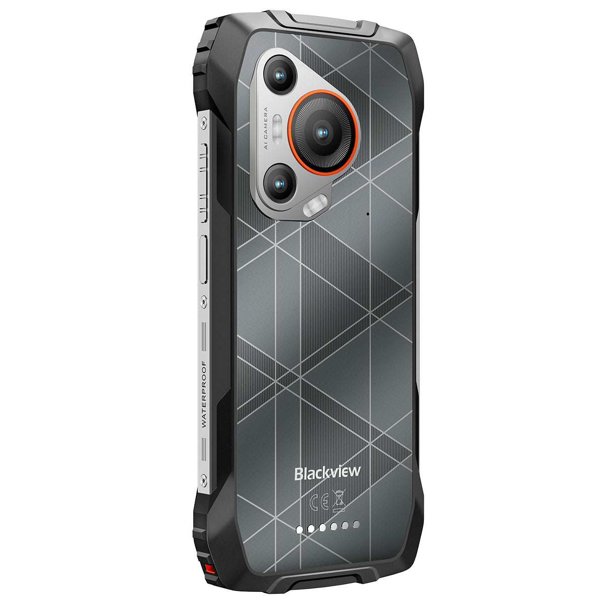 Blackview BL7000 - Smartphone robusto da 6,78 pollici, 8+256 GB, MediaTek Dimensity 6300, fotocamera con visione notturna da 50 MP+20 MP, 7500 mAh, 5G, AI
