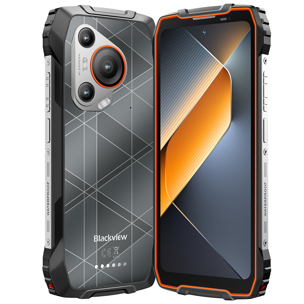 Blackview BL7000 - Smartphone robusto da 6,78 pollici, 8+256 GB, MediaTek Dimensity 6300, fotocamera con visione notturna da 50 MP+20 MP, 7500 mAh, 5G, AI