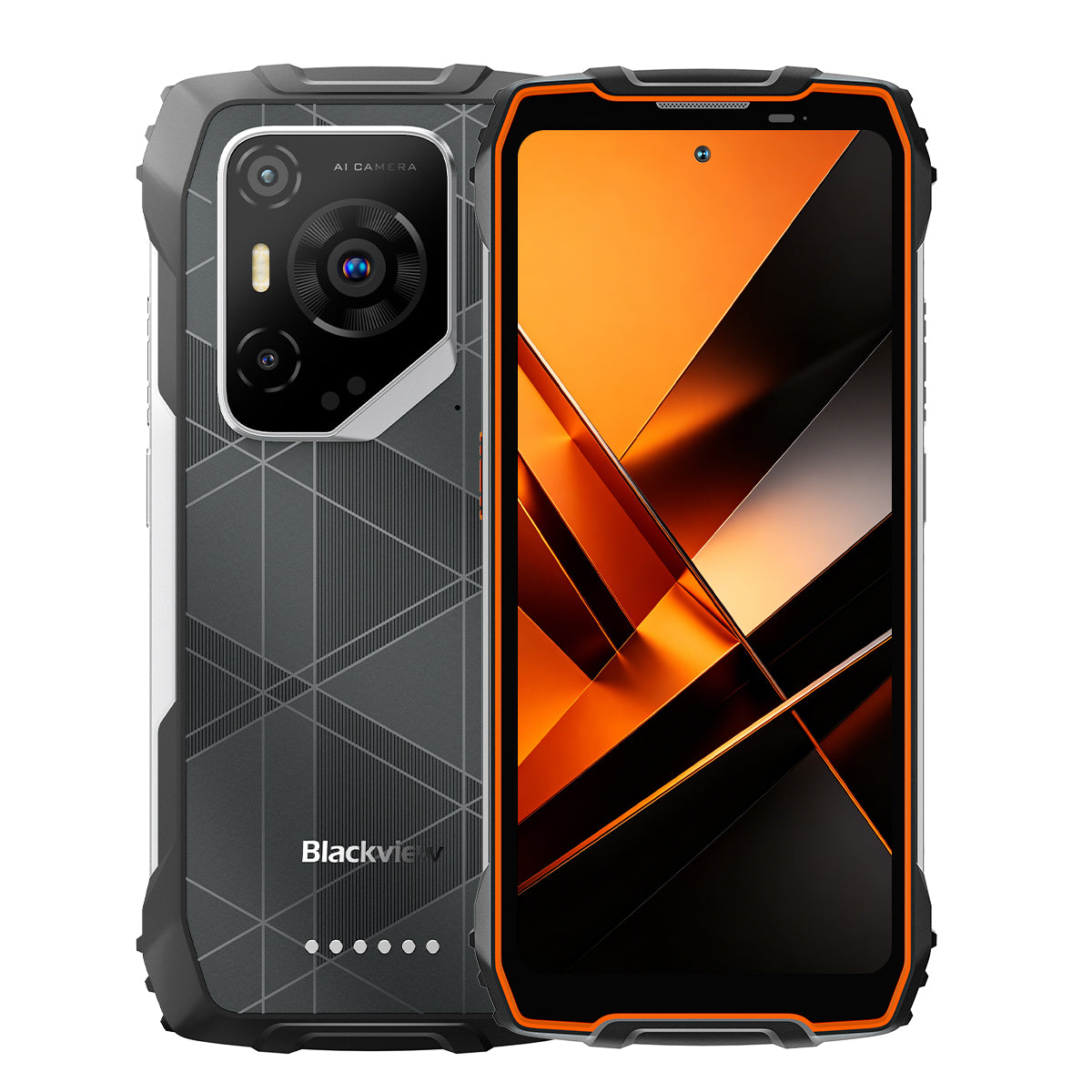 Blackview BL7000 Pro - Smartphone robusto da 6,78 pollici, 8+256 GB, MediaTek Dimensity 6300, fotocamera con visione notturna da 50 MP+20 MP, 7500 mAh, 5G, AI