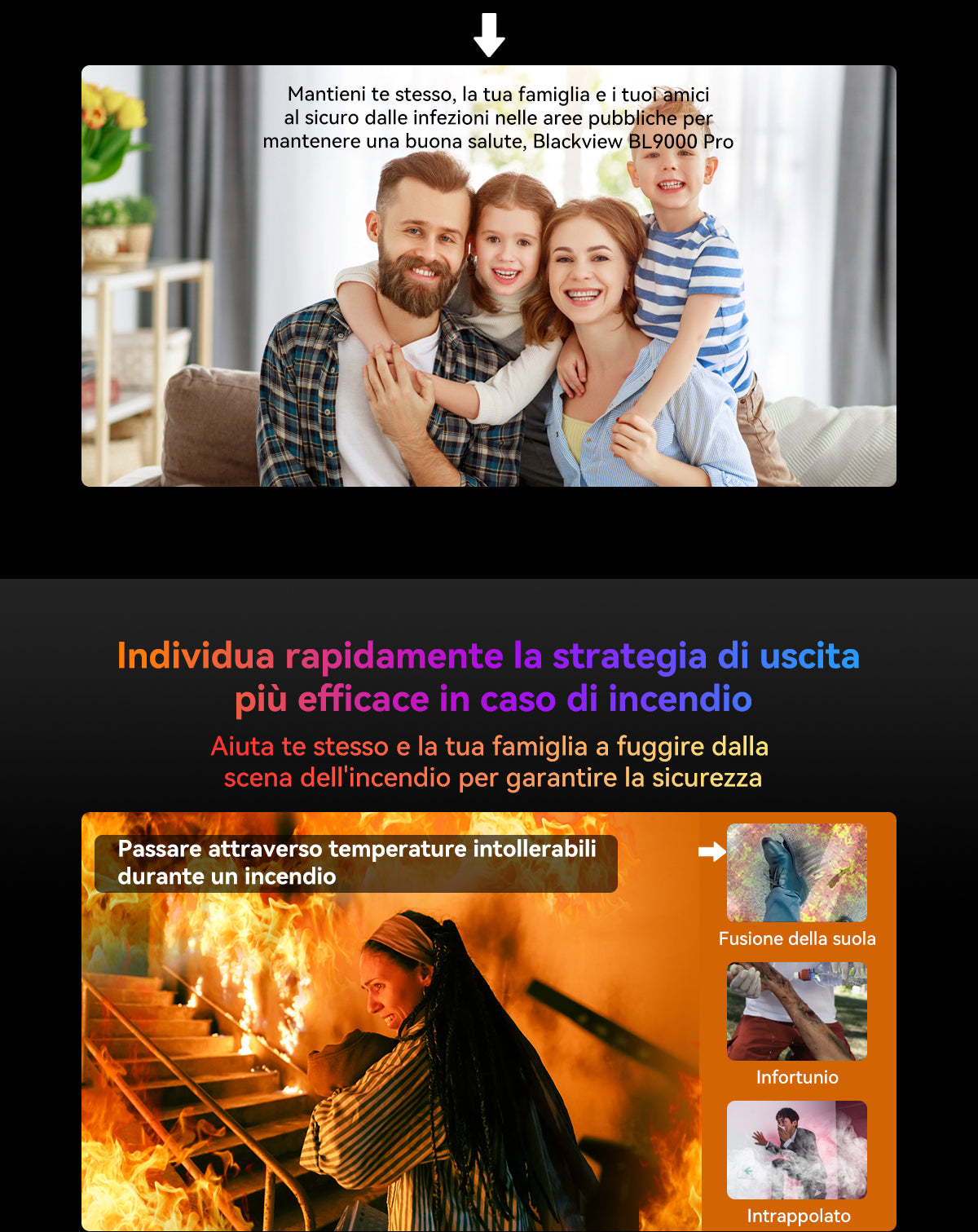 Telefono robusto con imaging termico Blackview BL9000 Pro 5G