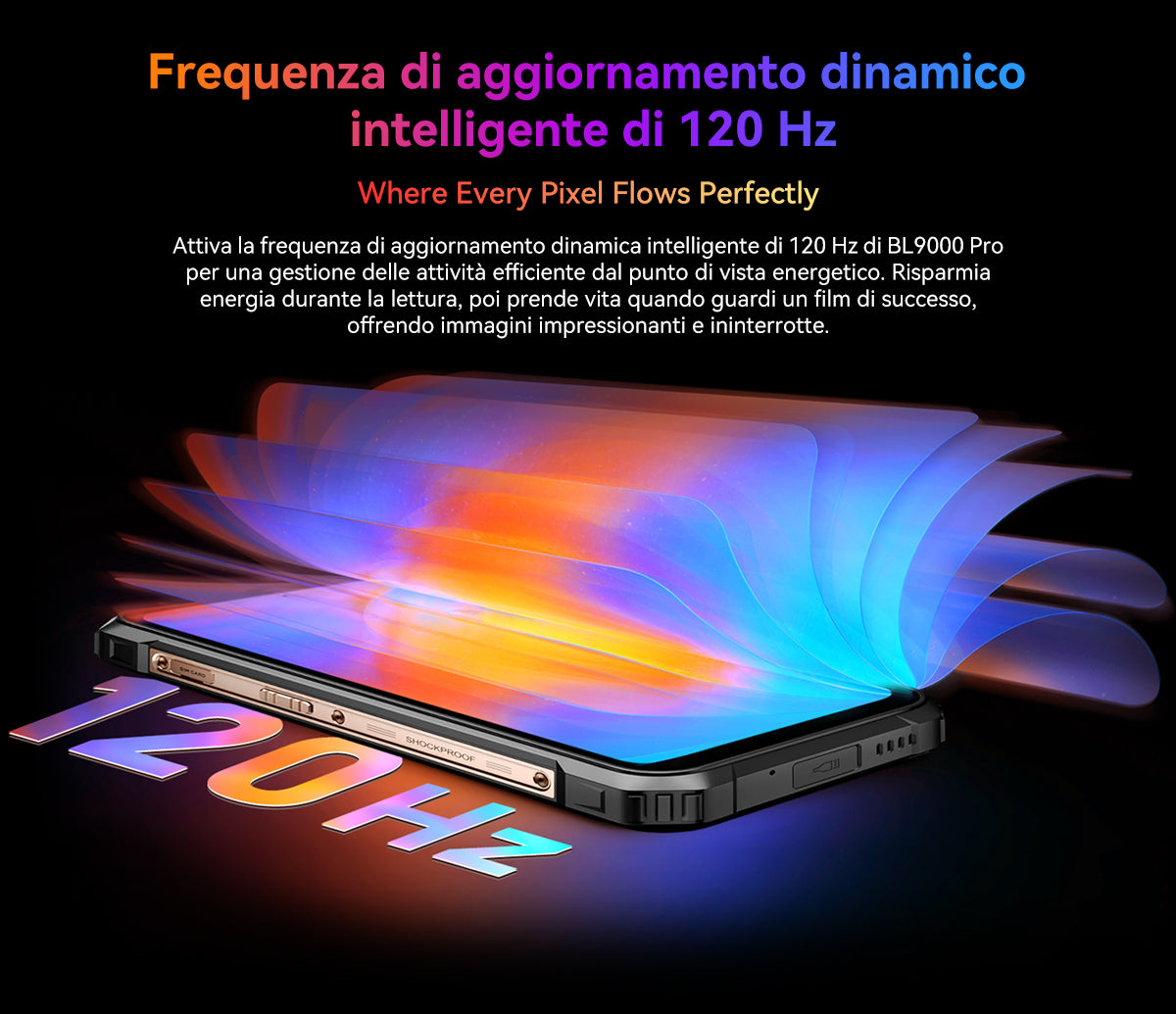 Telefono robusto con imaging termico Blackview BL9000 Pro 5G
