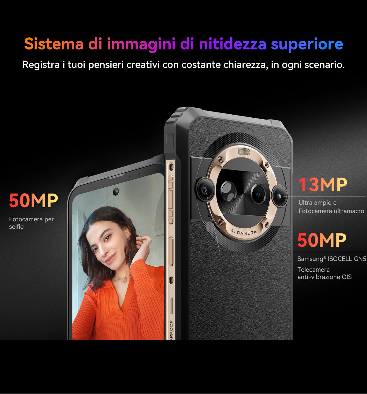Telefono robusto con imaging termico Blackview BL9000 Pro 5G