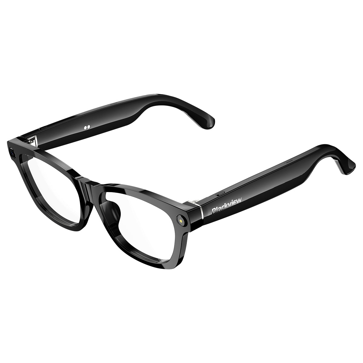 Blackview BV100 - Occhiali intelligenti con intelligenza artificiale, fotocamera da 8 MP, chiamate Bluetooth e assistente vocale