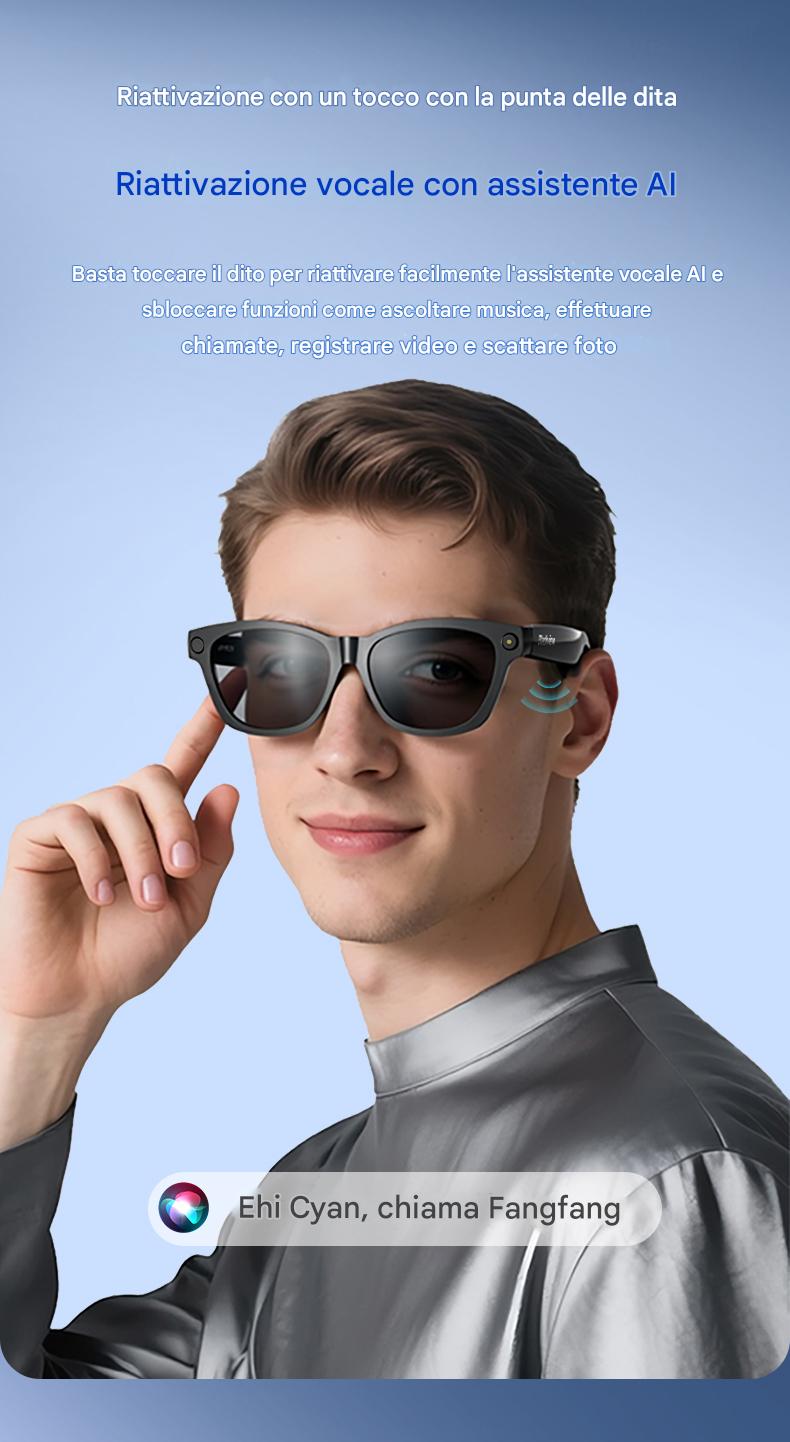 Occhiali intelligenti Blackview BV100 AI