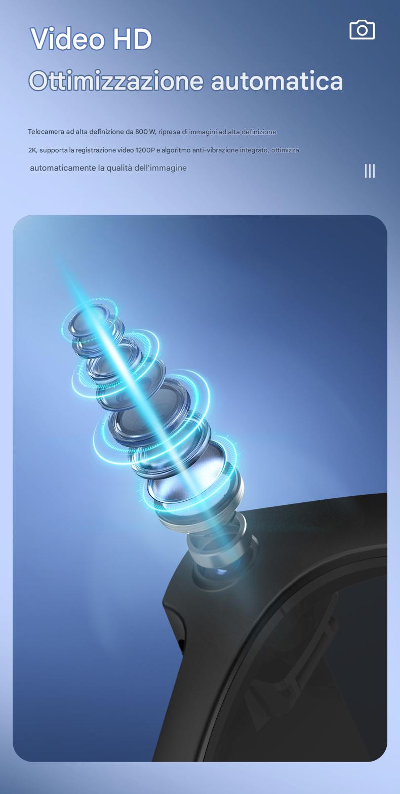 Occhiali intelligenti Blackview BV100 AI