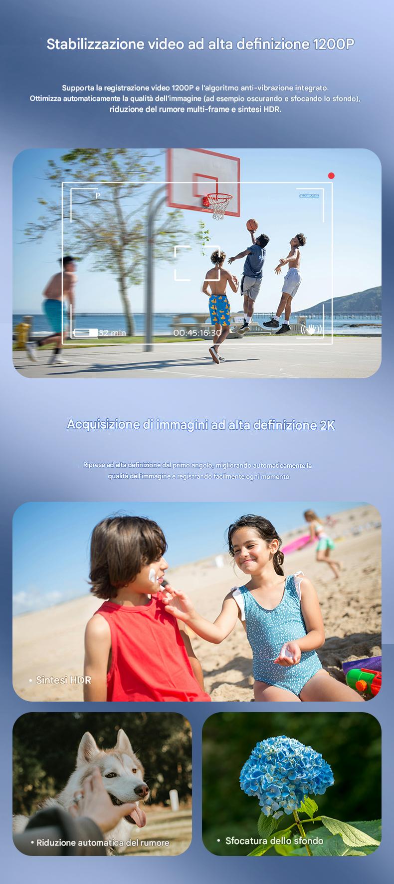 Occhiali intelligenti Blackview BV100 AI