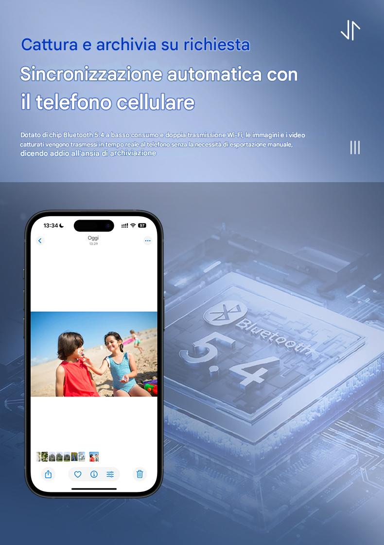 Occhiali intelligenti Blackview BV100 AI
