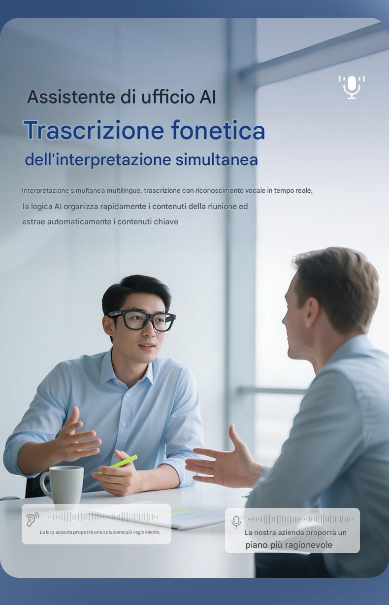 Occhiali intelligenti Blackview BV100 AI