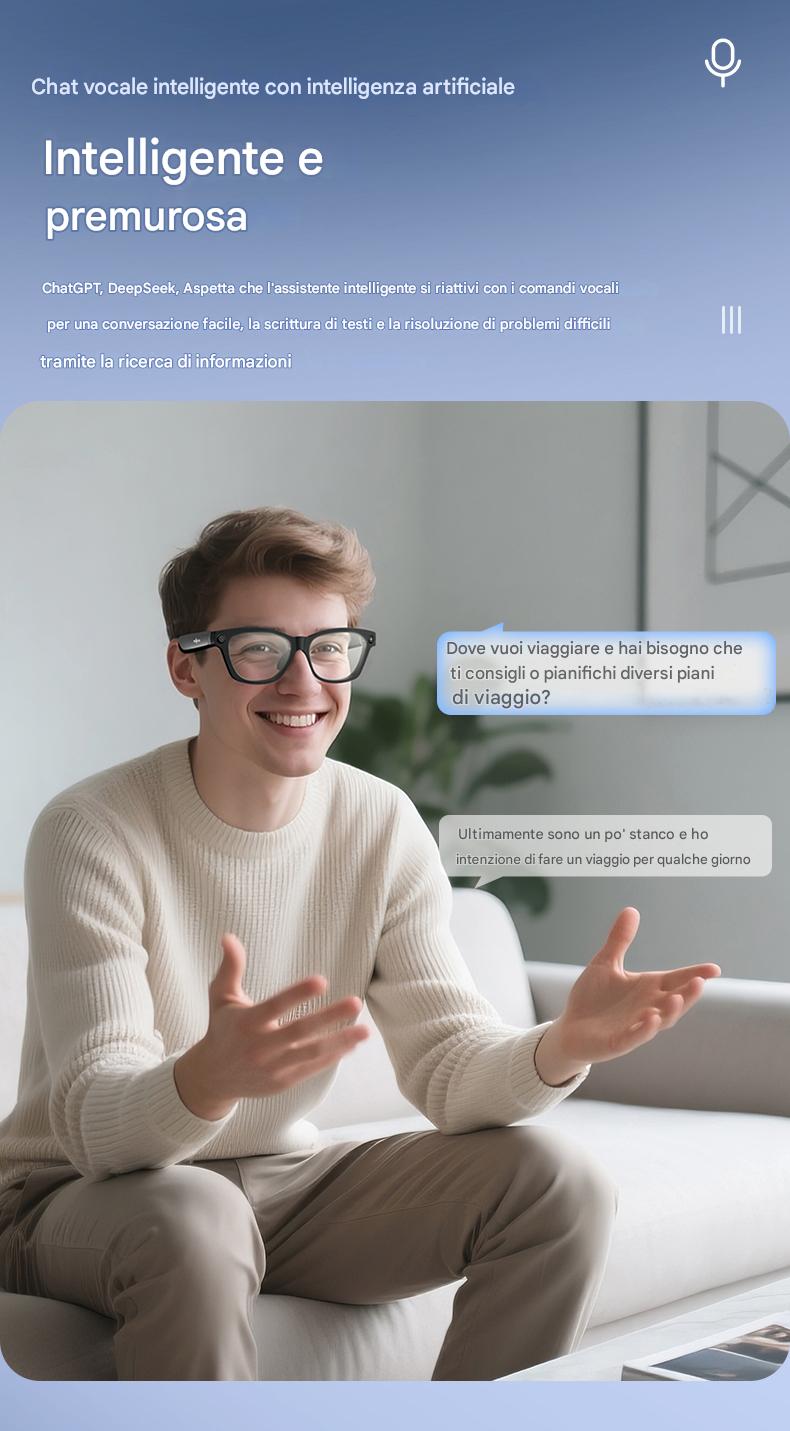 Occhiali intelligenti Blackview BV100 AI