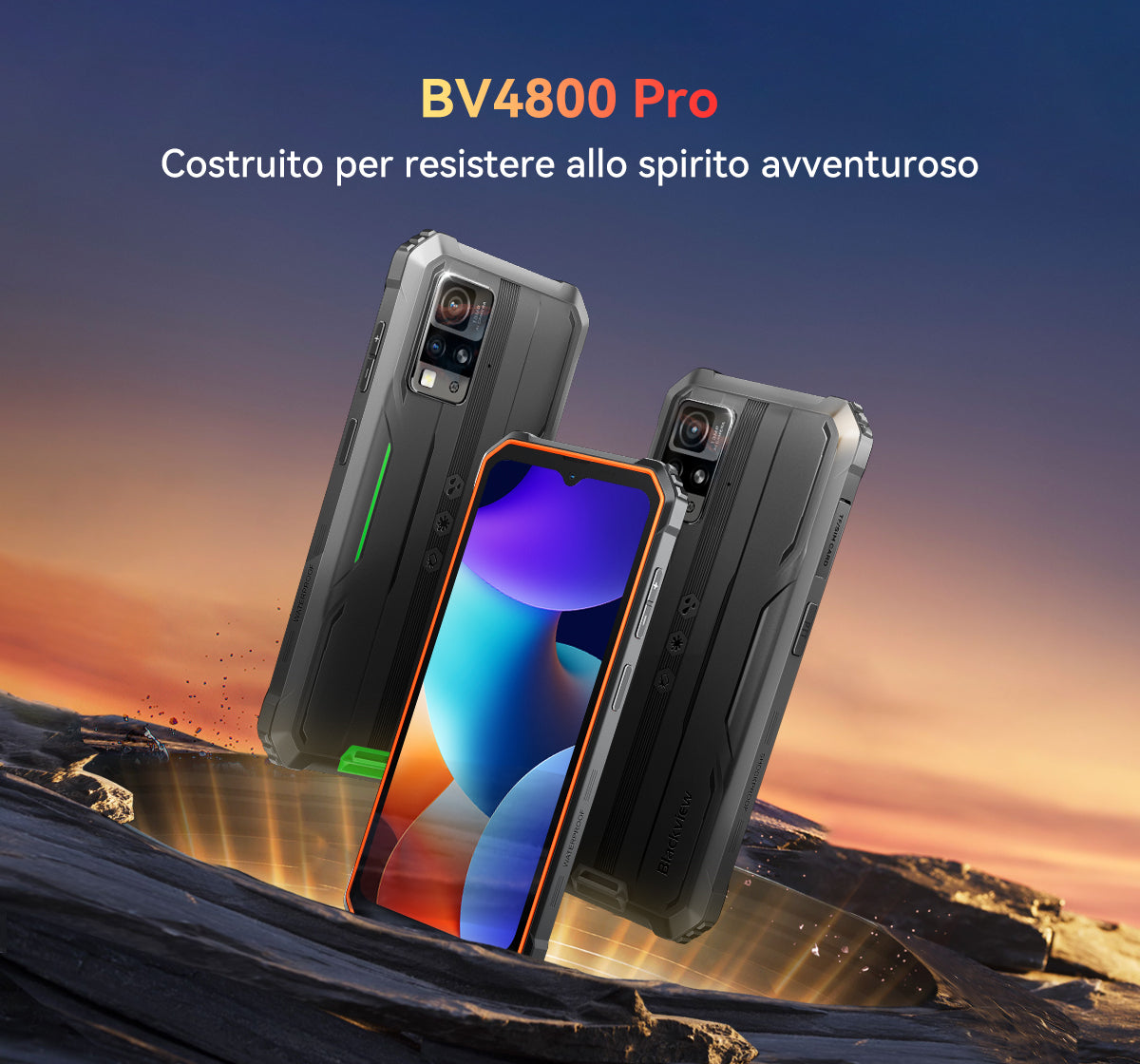 Telefono robusto Blackview BV4800 Pro