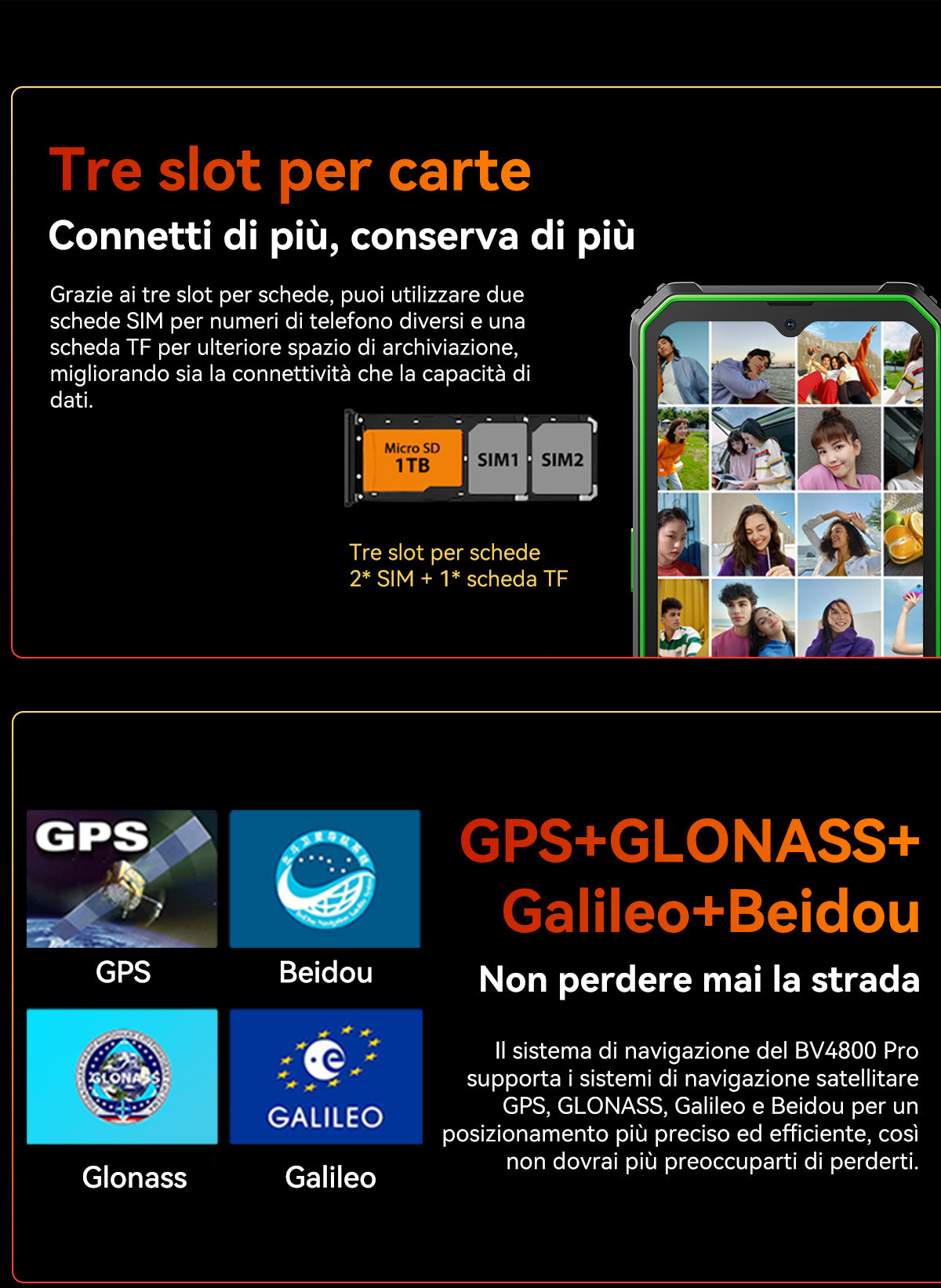 Telefono robusto Blackview BV4800 Pro