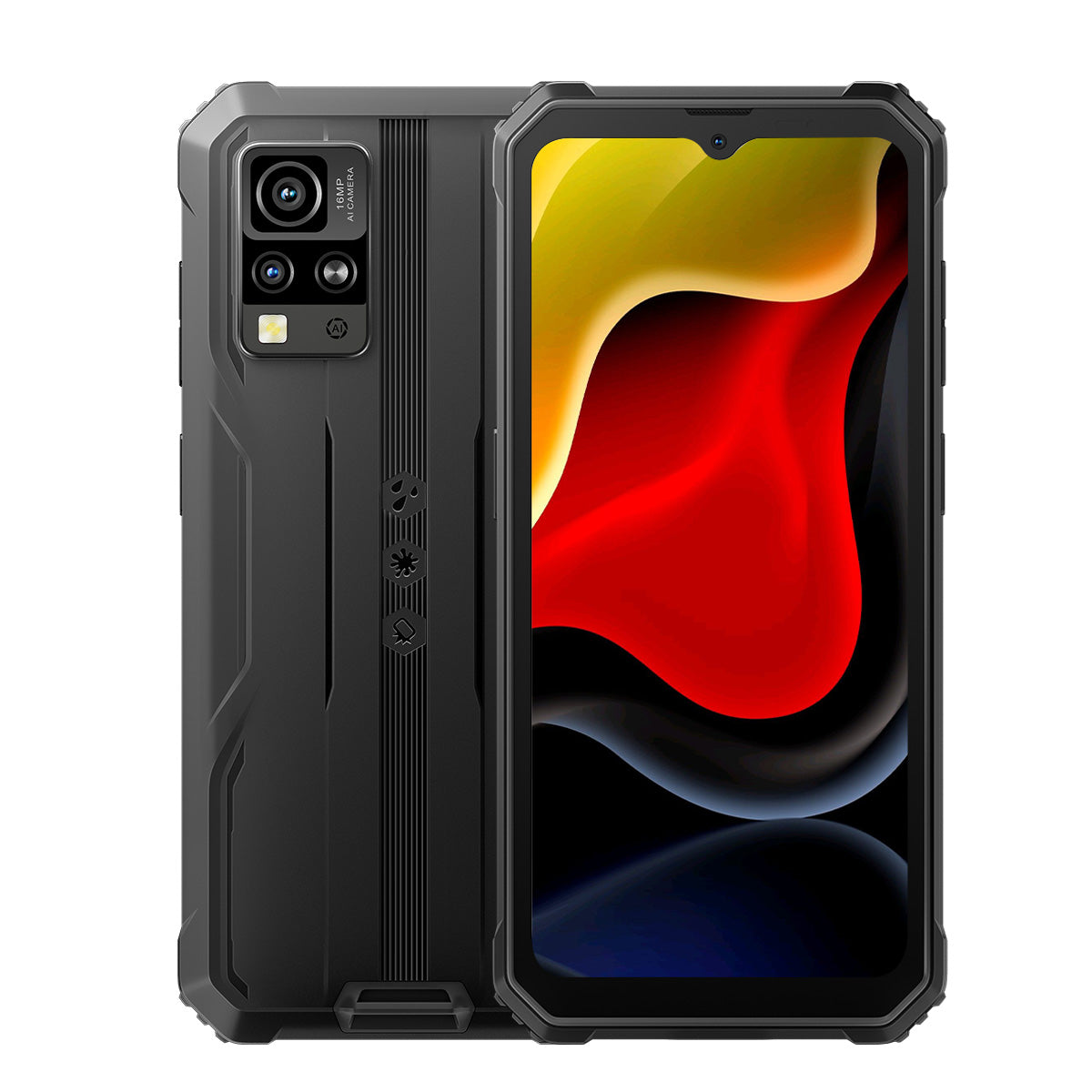 Blackview BV4800 SE - Cellulare robusto Unisoc T615 Octa-core da 5100 mAh, display da 6,56 pollici a 90 Hz, 4+64 GB, 4G