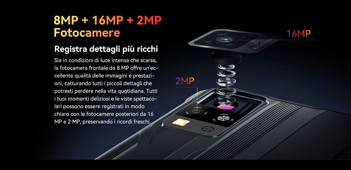 Blackview BV4800 SE 4G Telefono Rugged