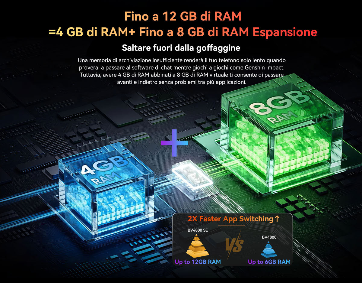 Blackview BV4800 SE 4G Telefono Rugged