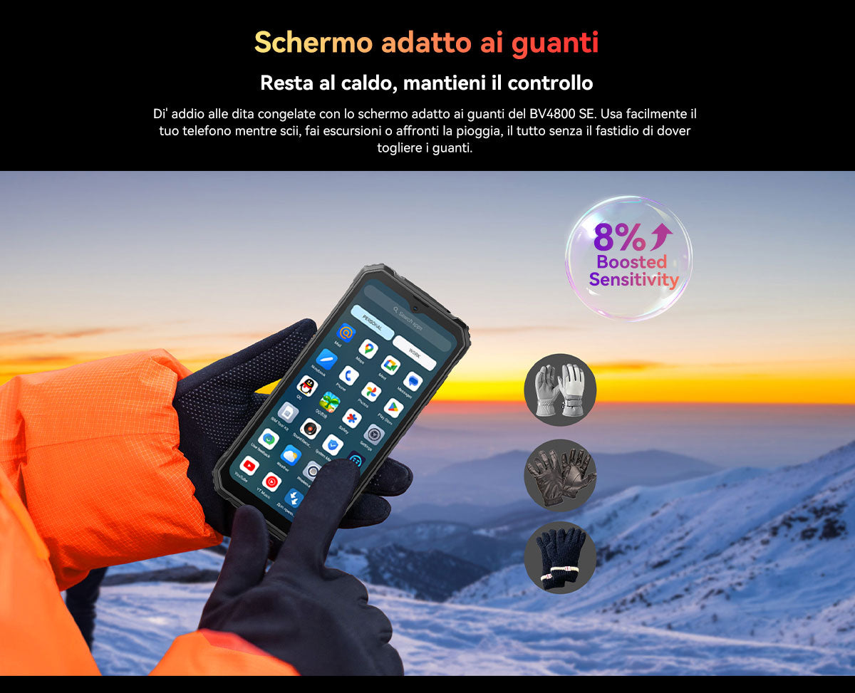 Blackview BV4800 SE 4G Telefono Rugged