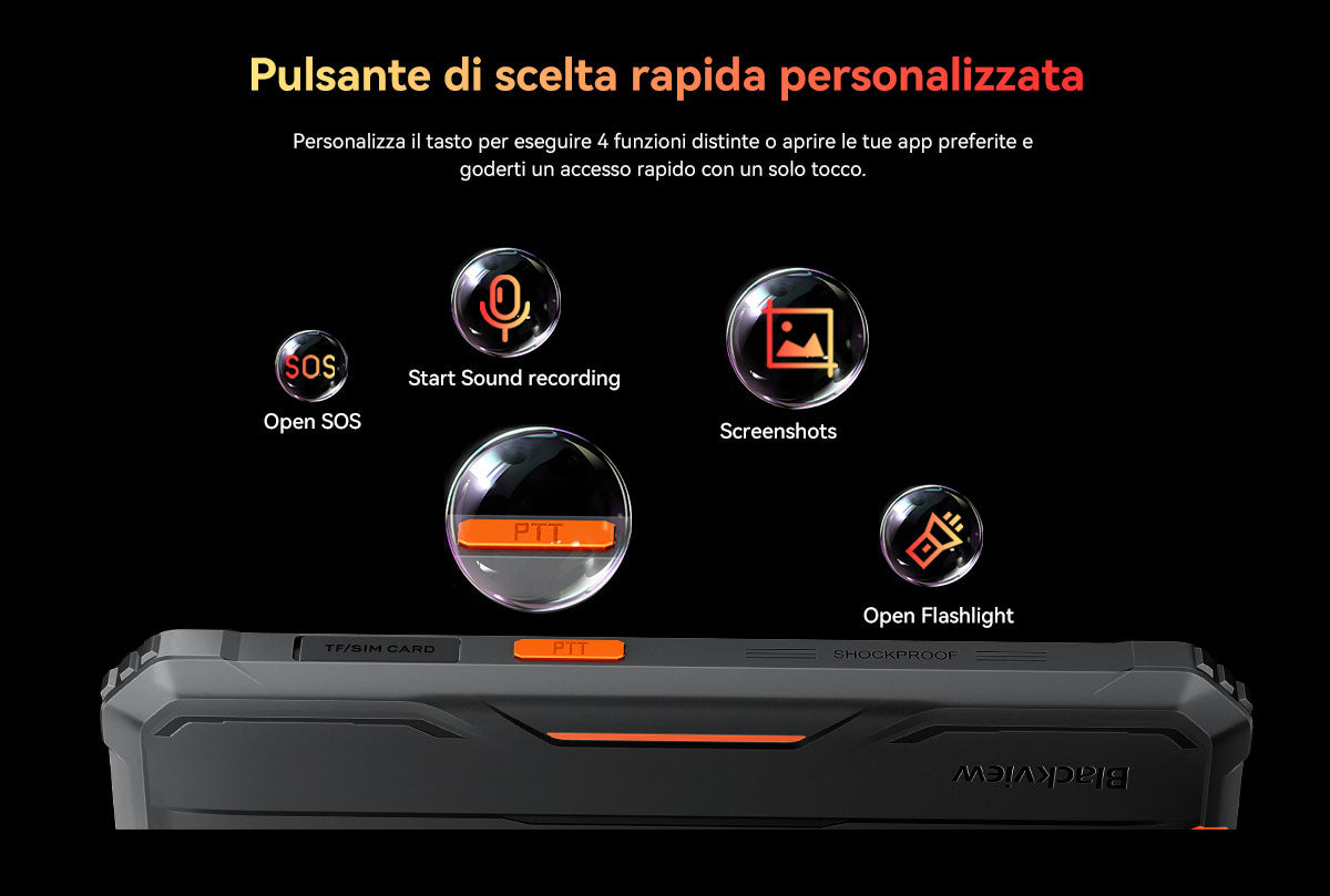 Blackview BV4800 SE 4G Telefono Rugged
