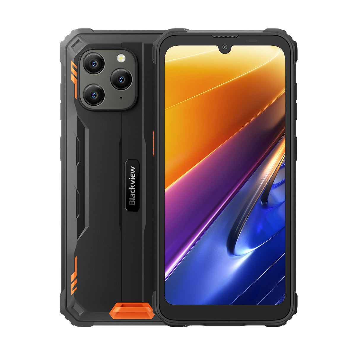 Blackview BV5300 Plus - Smartphone robusto MediaTek Helio G72 da 6,1 pollici Octa-core 8+128 GB ArcSoft AI Algoritmo Fotocamera 6580 mAh 4G