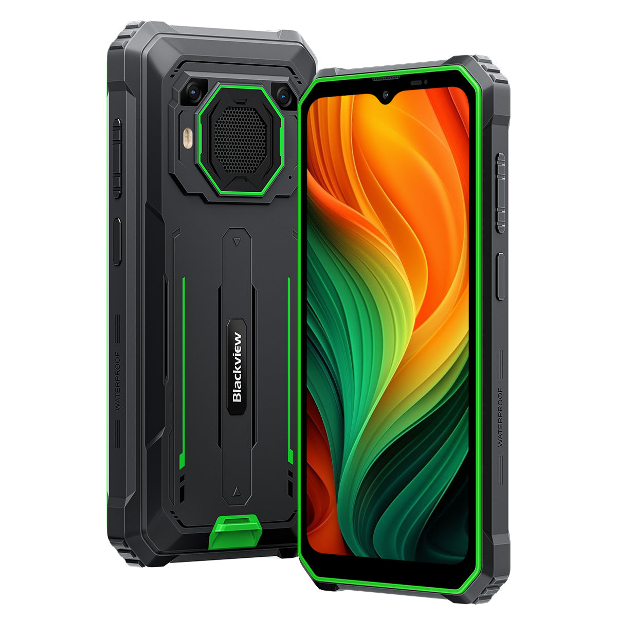 Blackview BV6200 Plus - Telefono cellulare robusto con display da 6,56 pollici e 90 Hz, 8+256 GB, altoparlante da 11000 mAh