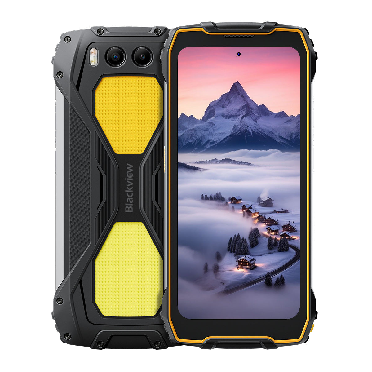Blackview BV7300 - Display da 6,67 pollici a 90 Hz Helio G81 6+256 GB 15000 mAh Fotocamera per visione notturna Luce da campeggio Telefono robusto 4G