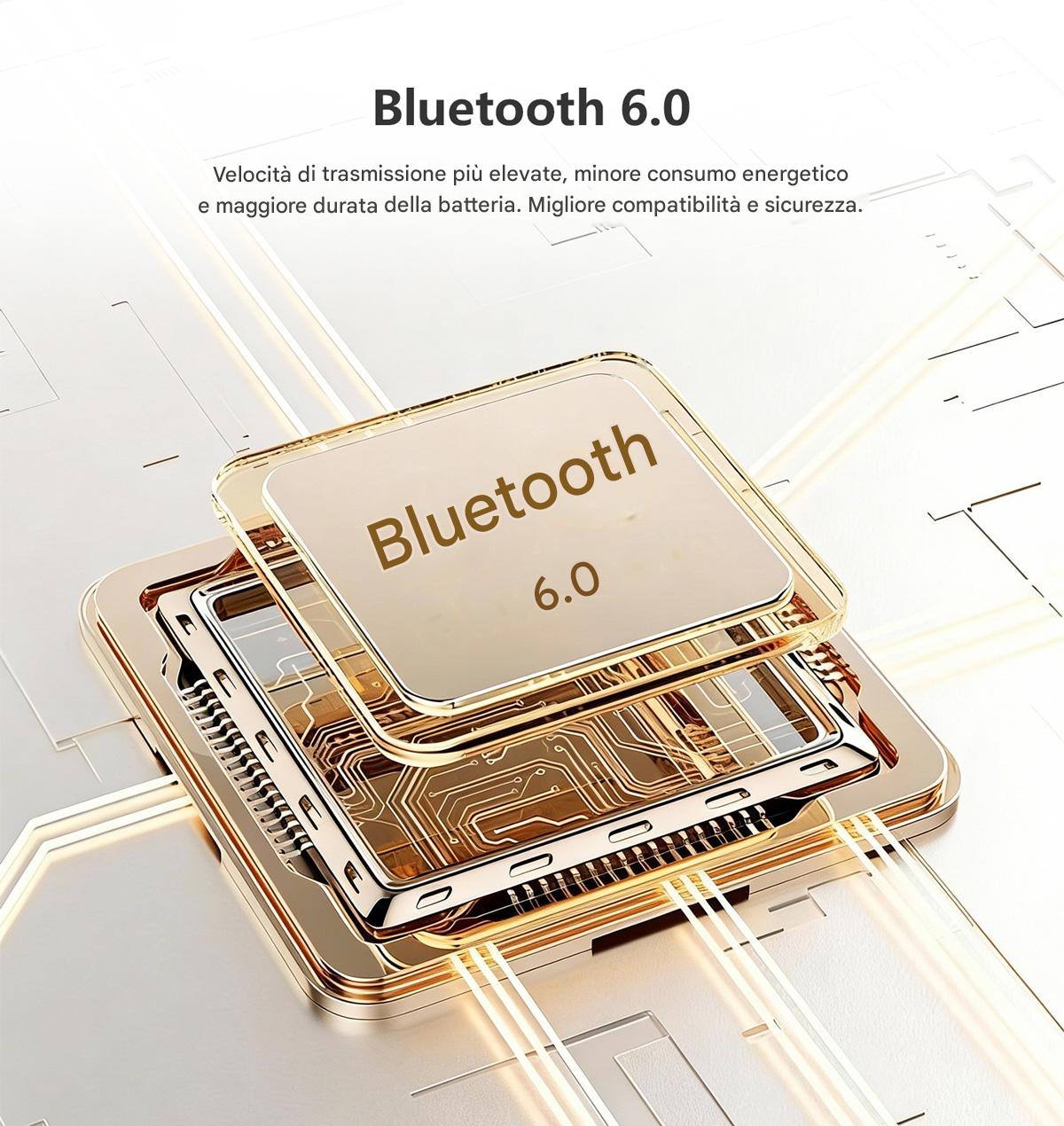 Occhiali intelligenti Blackview D1 Pro IP54 impermeabili per esterni, eleganti e con protezione UV.