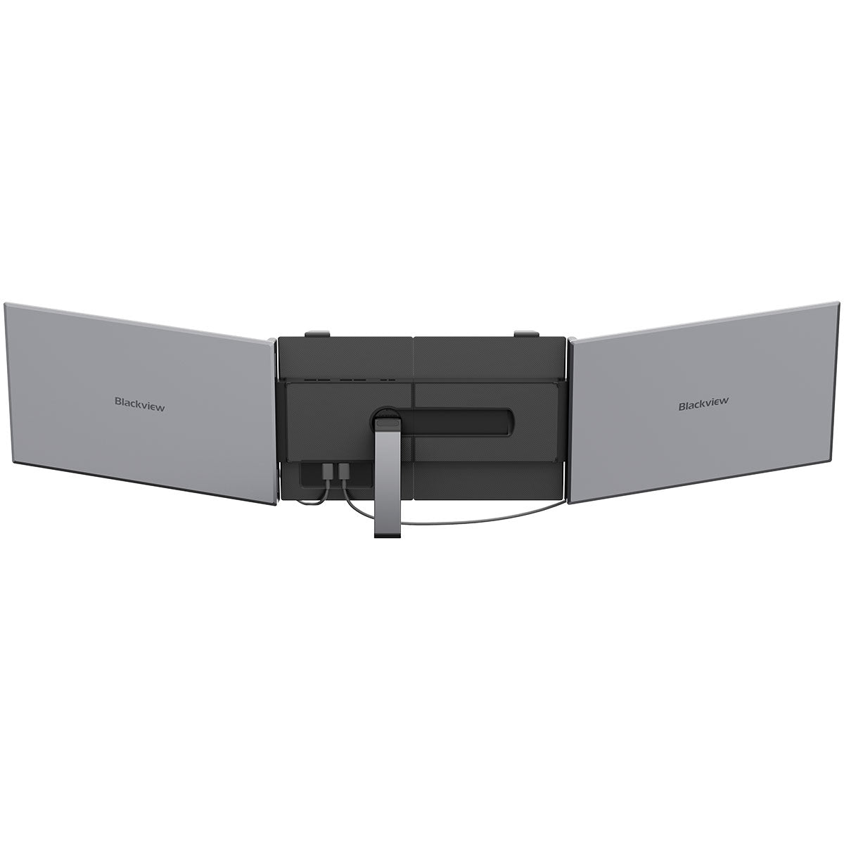 Blackview DCM8 - Estensore portatile per schermo di laptop con doppio monitor da 15,3 pollici e altoparlante integrato.