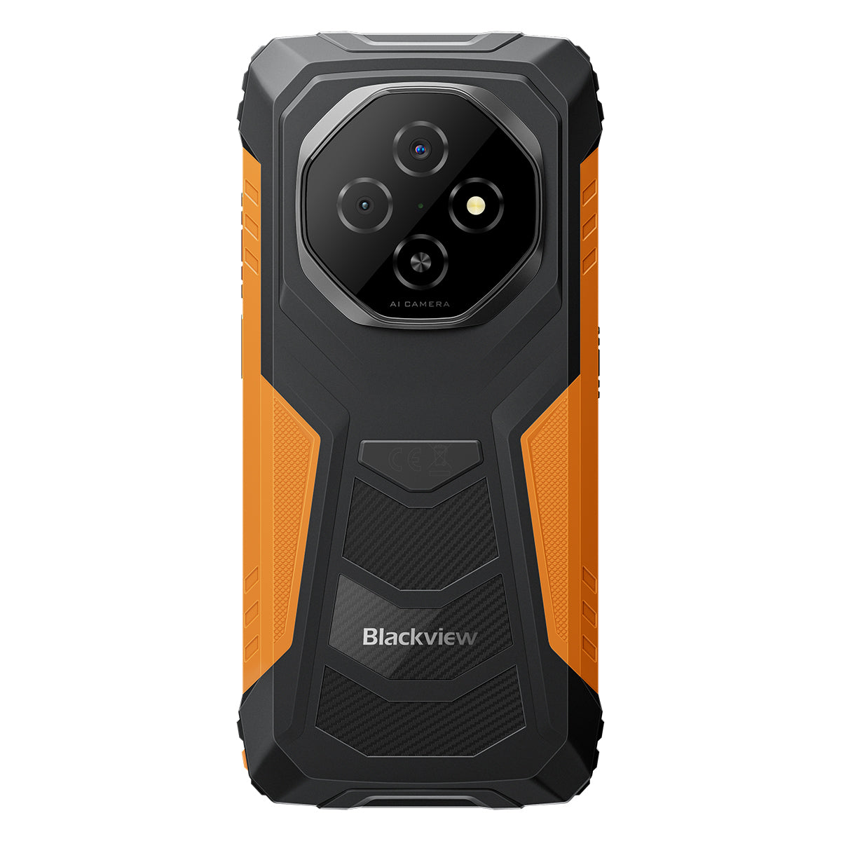 Blackview FORT 1 - Cellulare robusto Unisoc Tiger T615 Octa-core 4G AI con display Smart AI da 6,56 pollici e 90 Hz da 10000 mAh
