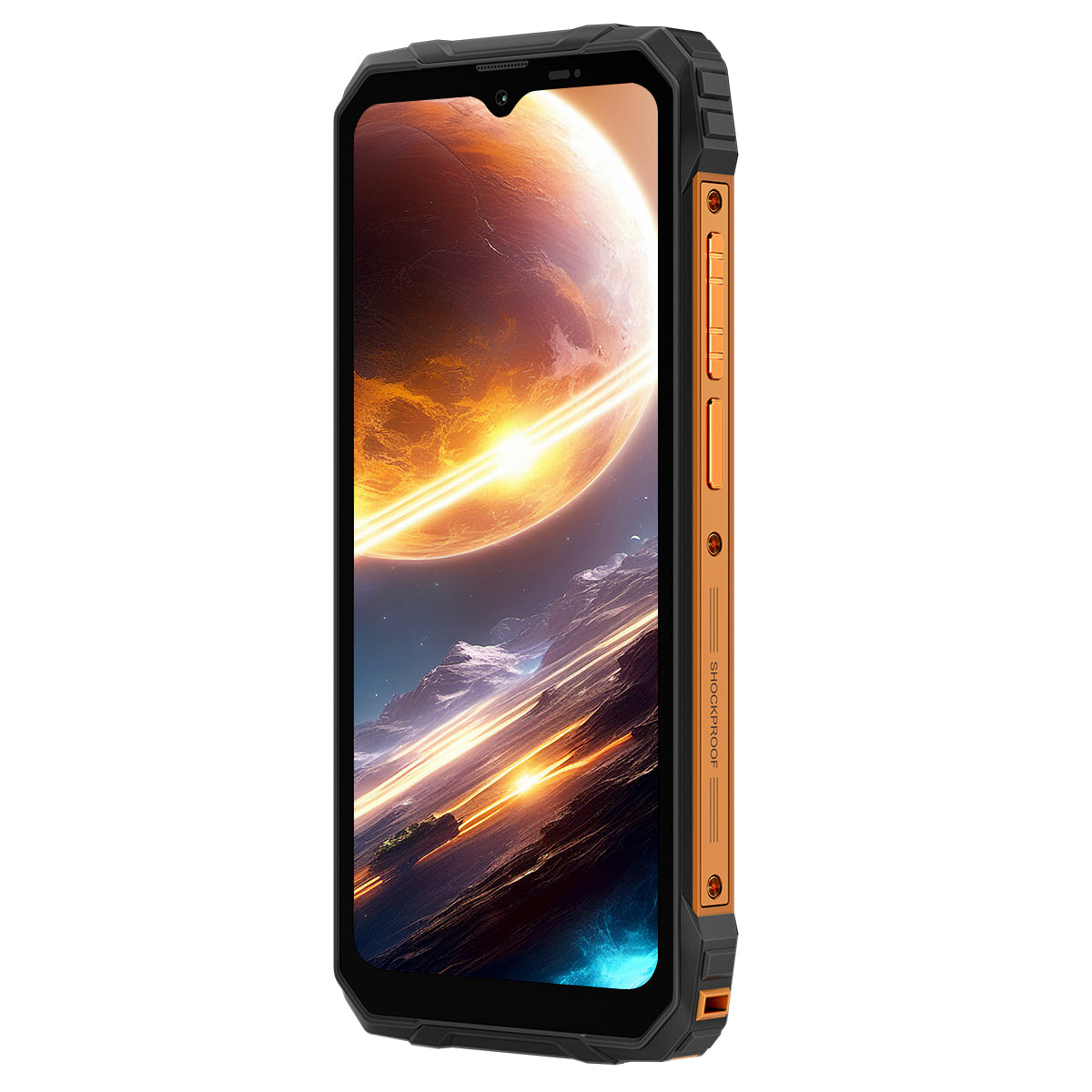 Blackview FORT 1 - Cellulare robusto Unisoc Tiger T615 Octa-core 4G AI con display Smart AI da 6,56 pollici e 90 Hz da 10000 mAh
