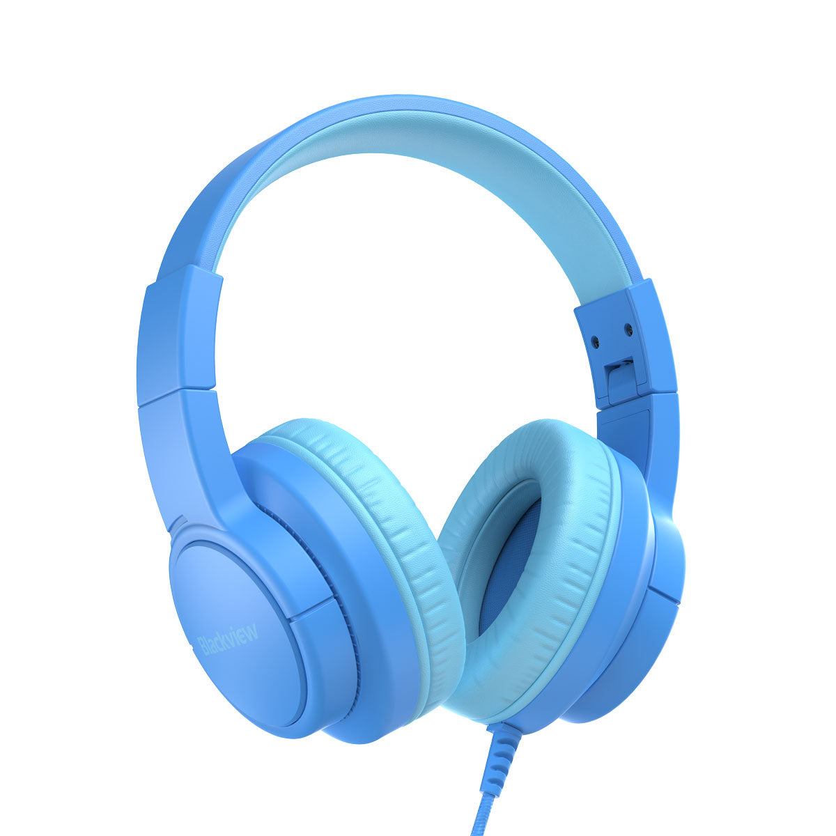 Blackview FitBuds K1 - Cuffie per bambini con microfono integrato, audio stereo 3D, cablate, sovraurali