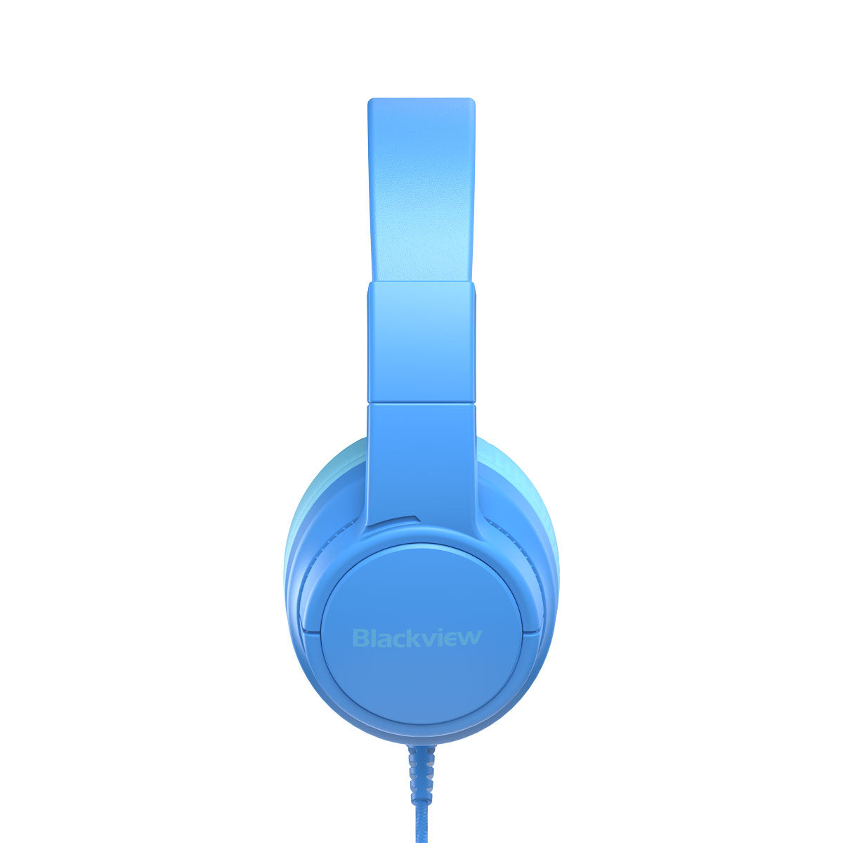 Blackview FitBuds K1 - Cuffie per bambini con microfono integrato, audio stereo 3D, cablate, sovraurali