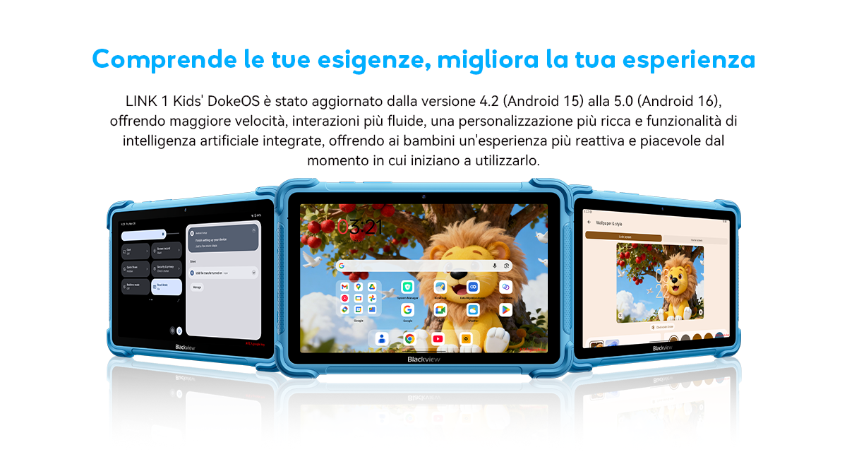 Tablet Blackview Link 1 Kids Children Edition