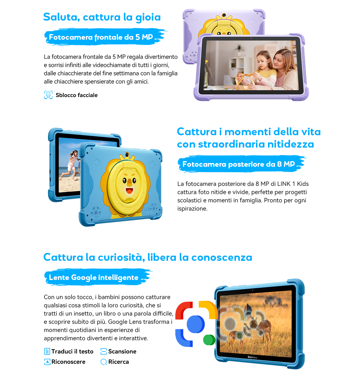 Tablet Blackview Link 1 Kids Children Edition