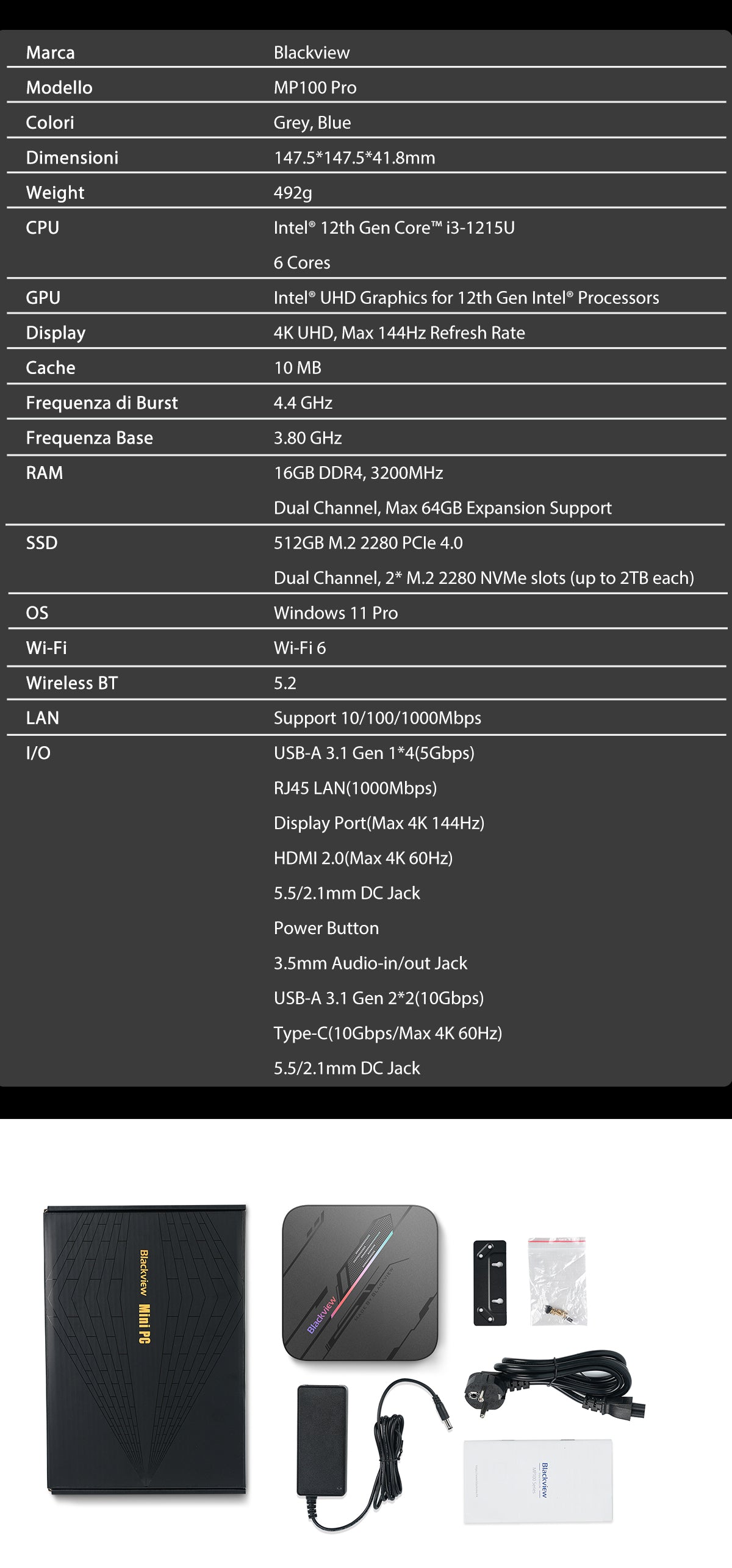 Blackview MP100 Pro