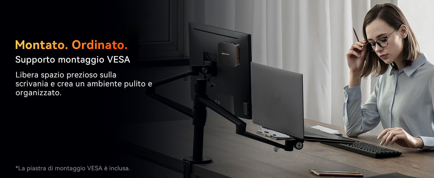 Mini PC Blackview MP20 con CPU AMD e Windows 11 Pro